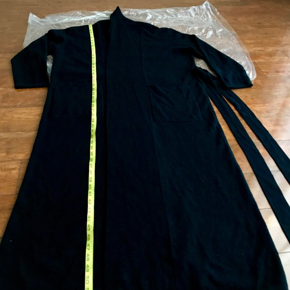 Arlotta Cashmere Blend Long Robe S/M - Picture 4 of 7